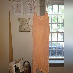 GORGEOUS peach cover up